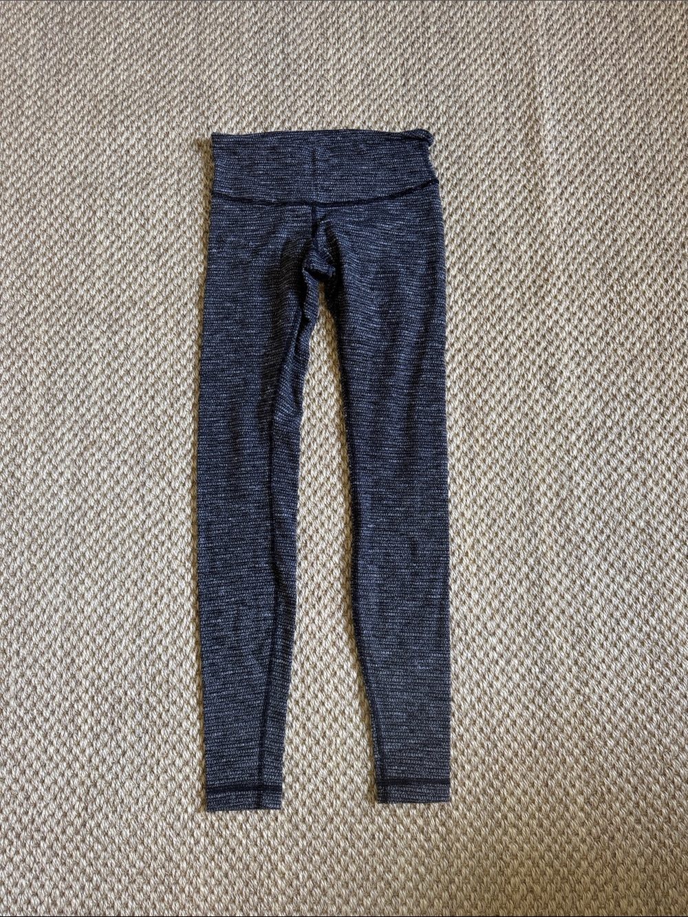 lululemon athletica Heathered Dark Gray Leggings
